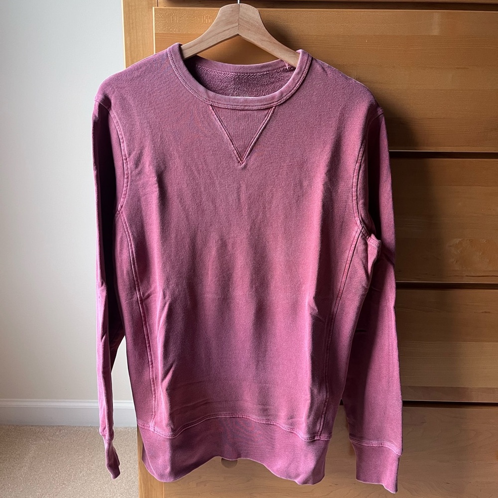 J. Crew Garment Dyed Crewneck Sweatshirt